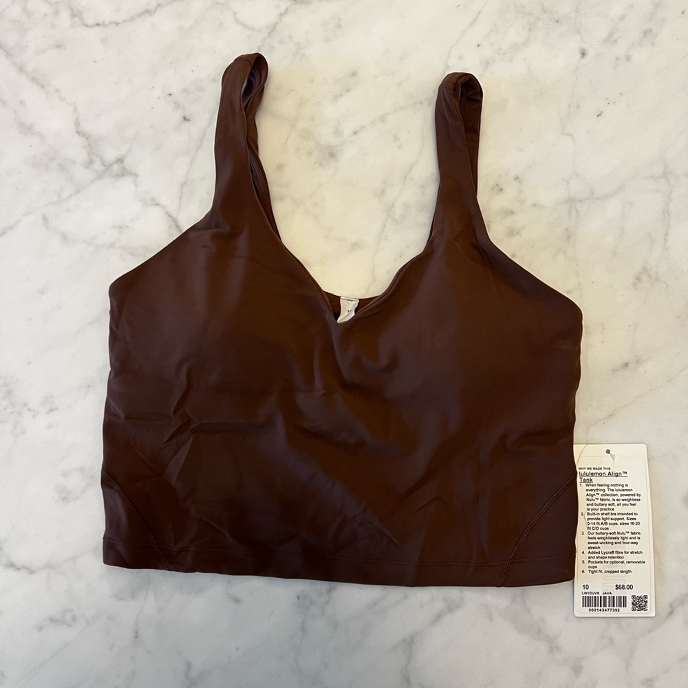 Lululemon Align Tank *Nulu - Java - Picture 5 of 7